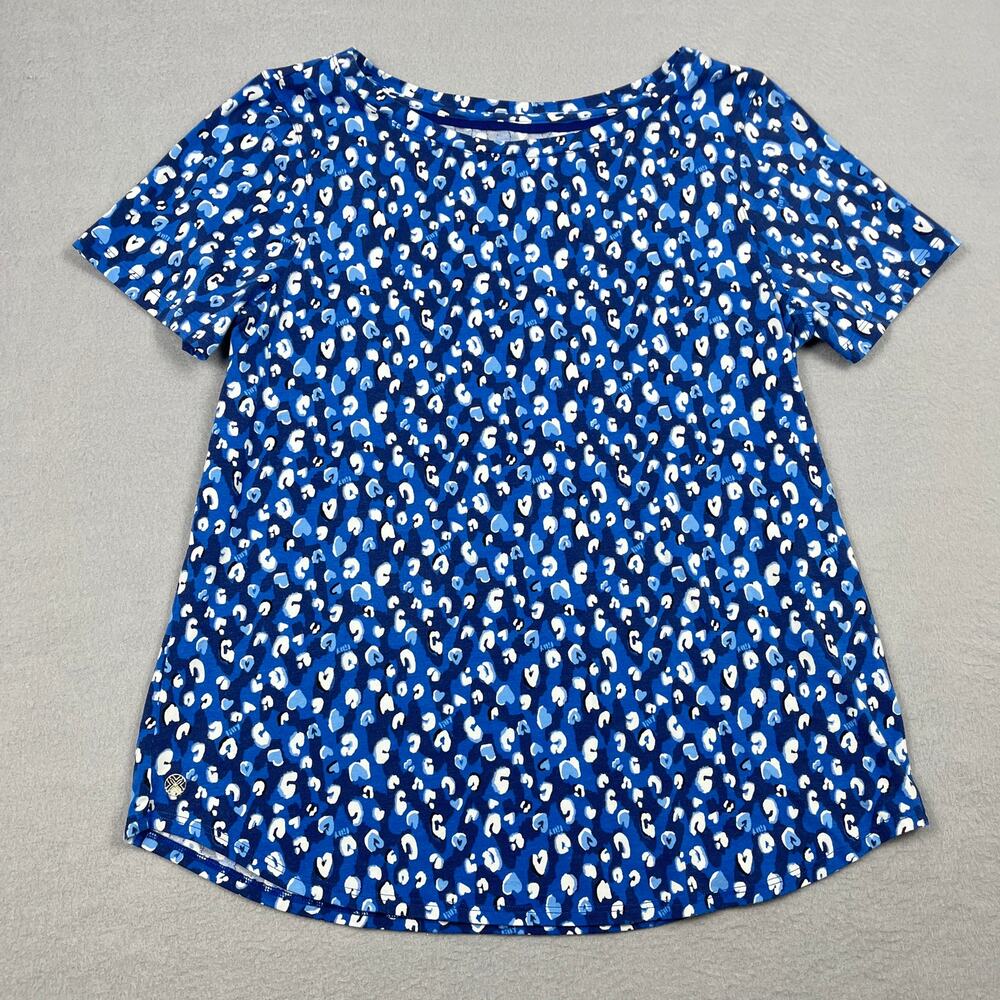 Lilly Pulitzer Key West Crew Neck Starlight Navy You're An Animal Top Women's M
